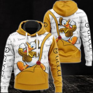 Gucci Donald Duck Type 752 Hoodie Outfit Luxury Fashion Brand