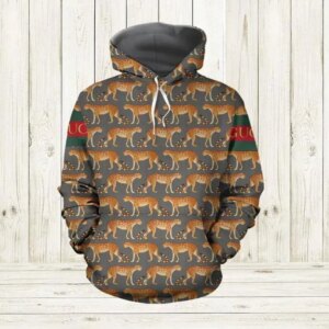 Gucci Leopard Type 714 Luxury Hoodie Outfit Fashion Brand