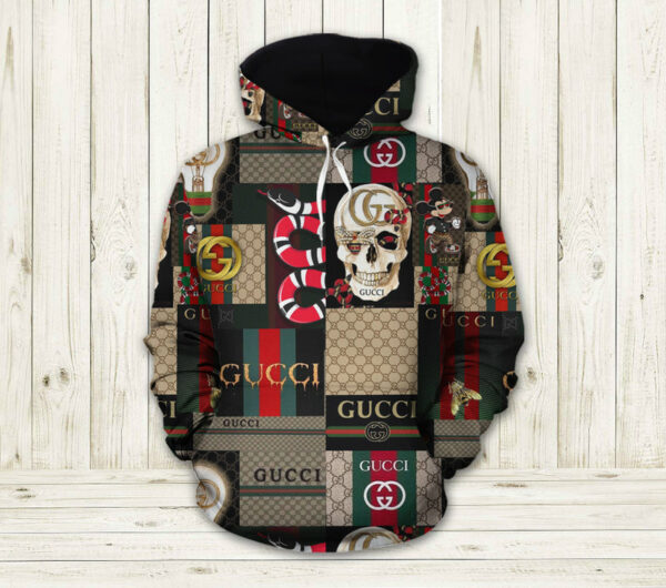 Gucci Skull Type 674 Hoodie Fashion Brand Outfit Luxury