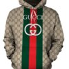 Gucci Stripe Type 666 Hoodie Outfit Luxury Fashion Brand