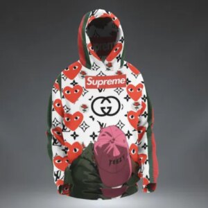 Gucci Supreme Type 664 Luxury Hoodie Outfit Fashion Brand