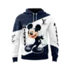 Louis Vuitton Mickey Mouse Blue Black White Type 576 Hoodie Outfit Fashion Brand Luxury