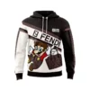 Fendi Mario Brown White Type 575 Luxury Hoodie Outfit Fashion Brand