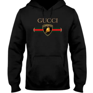 Gucci Lamborghini Black Type 552 Hoodie Fashion Brand Outfit Luxury