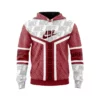 Nike Burberry Red White Type 541 Hoodie Fashion Brand Outfit Luxury