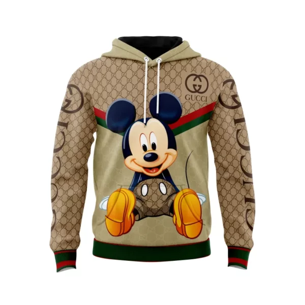 Gucci Mickey Mouse Disney Type 517 Hoodie Fashion Brand Luxury Outfit