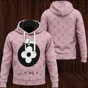 Louis Vuitton Snoopy Pinky Type 506 Hoodie Fashion Brand Outfit Luxury