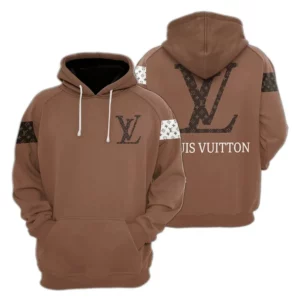 Louis Vuitton Brown Type 455 Hoodie Fashion Brand Luxury Outfit