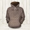Gucci Brown Type 399 Hoodie Outfit Fashion Brand Luxury