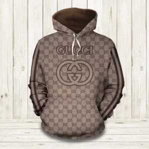 Gucci Brown Type 399 Hoodie Outfit Fashion Brand Luxury