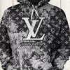 Louis Vuitton Grey Type 369 Hoodie Fashion Brand Outfit Luxury