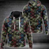 Louis Vuitton Colorful Type 359 Luxury Hoodie Fashion Brand Outfit