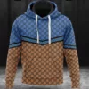 Gucci Blue Beige Type 349 Hoodie Fashion Brand Outfit Luxury