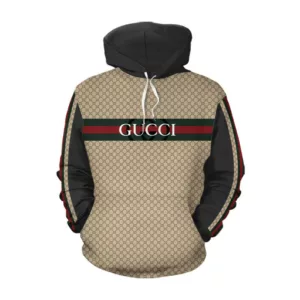 Gucci Beige Black Type 309 Hoodie Outfit Luxury Fashion Brand