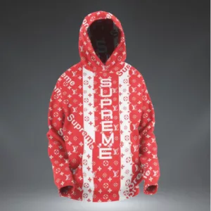 Louis Vuitton Supreme Type 292 Hoodie Fashion Brand Luxury Outfit