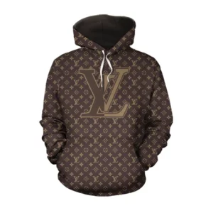 Louis Vuitton Brown Type 270 Hoodie Outfit Fashion Brand Luxury