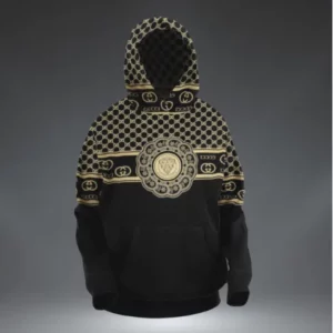 Gucci Black Type 225 Hoodie Fashion Brand Outfit Luxury