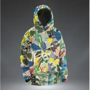 Louis Vuitton Natural Type 223 Luxury Hoodie Fashion Brand Outfit