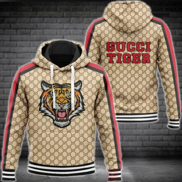 Gucci Tiger Type 198 Hoodie Fashion Brand Outfit Luxury