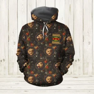 Gucci Lion Type 192 Hoodie Fashion Brand Luxury Outfit