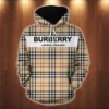 Burberry Type 153 Hoodie Outfit Luxury Fashion Brand