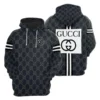 Gucci Navy Type 131 Hoodie Outfit Fashion Brand Luxury