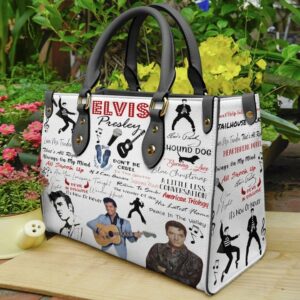 Elvis Presley Women Leather Hand Bag