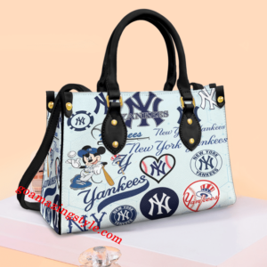 New York Yankees 01a Women Leather Hand Bag