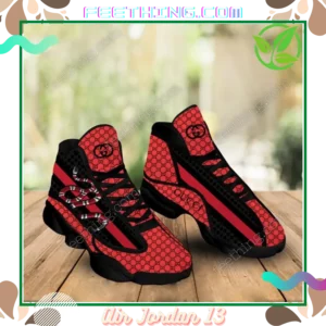 Gucci  Snake Logo Air Jordan 13 Sneakers Fashion Shoes Trending Luxury