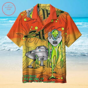 311 Music Poster Hawaiian Shirt Beach Summer Outfit