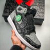 Air Jordan 1 High OG Rebellionaire Black White-Particle Grey For Sale