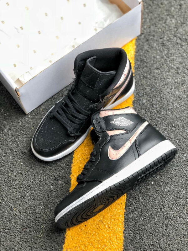 Air Jordan 1 High Premium Black Silt Red AQ9131-001 On Sale