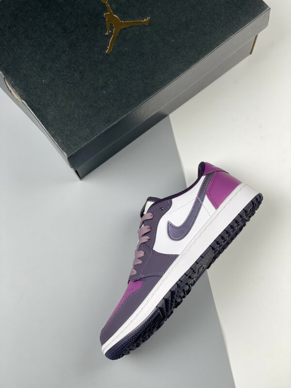 Air Jordan 1 Low Golf White Cave Purple-Purple Smoke DZ9787-155 For Sale