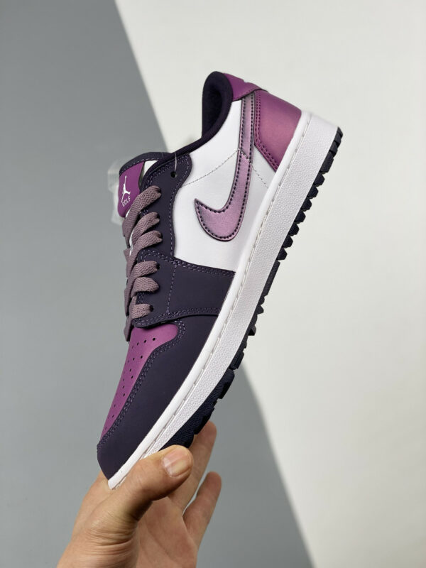 Air Jordan 1 Low Golf White Cave Purple-Purple Smoke DZ9787-155 For Sale