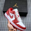 Air Jordan 1 Low Gym Red White 553558-611 For Sale