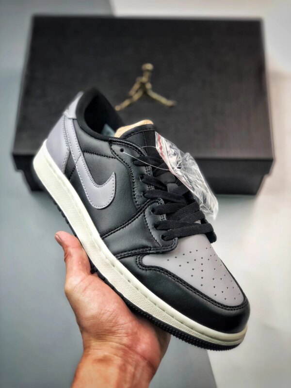 Air Jordan 1 Low OG Golf Shadow Black Sail Medium Grey DD9315-001 For Sale