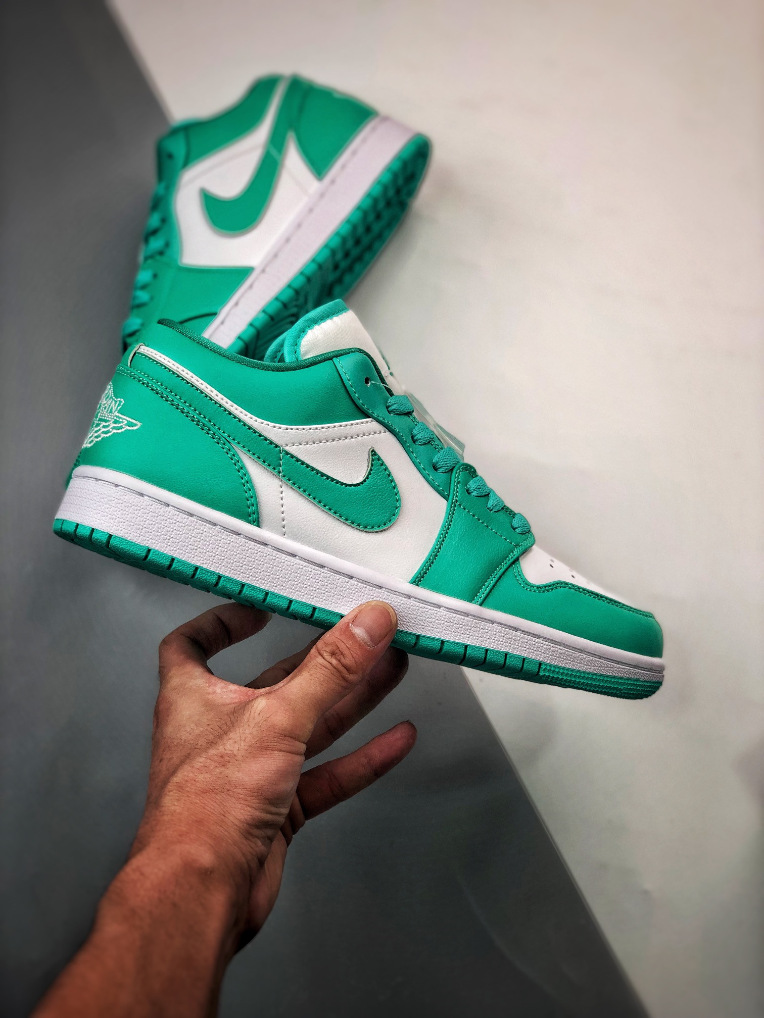 Air Jordan 1 Low Turquoise White DC0774-132 For Sale