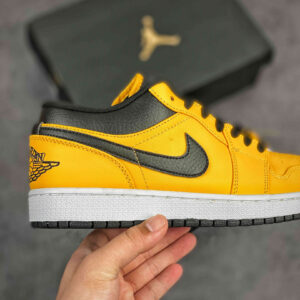 Air Jordan 1 Low University Gold Black-White For Sale