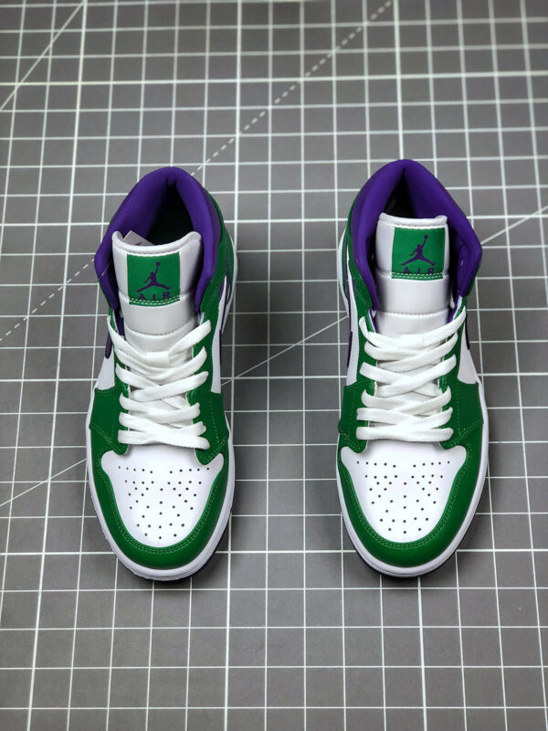 Air Jordan 1 Mid Hulk Aloe Verde Court Purple 554724-300 For Sale