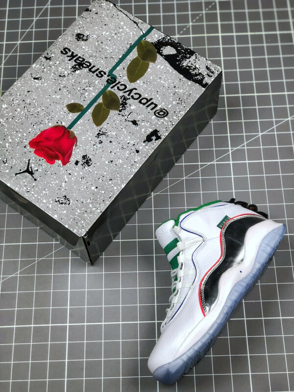 Air Jordan 10 Wings White Clover-Chrome-Black CK4352-103 On Sale