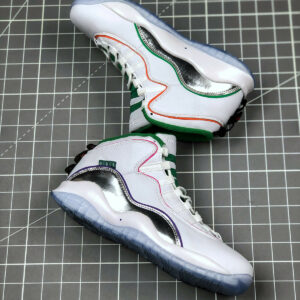 Air Jordan 10 Wings White Clover-Chrome-Black CK4352-103 On Sale