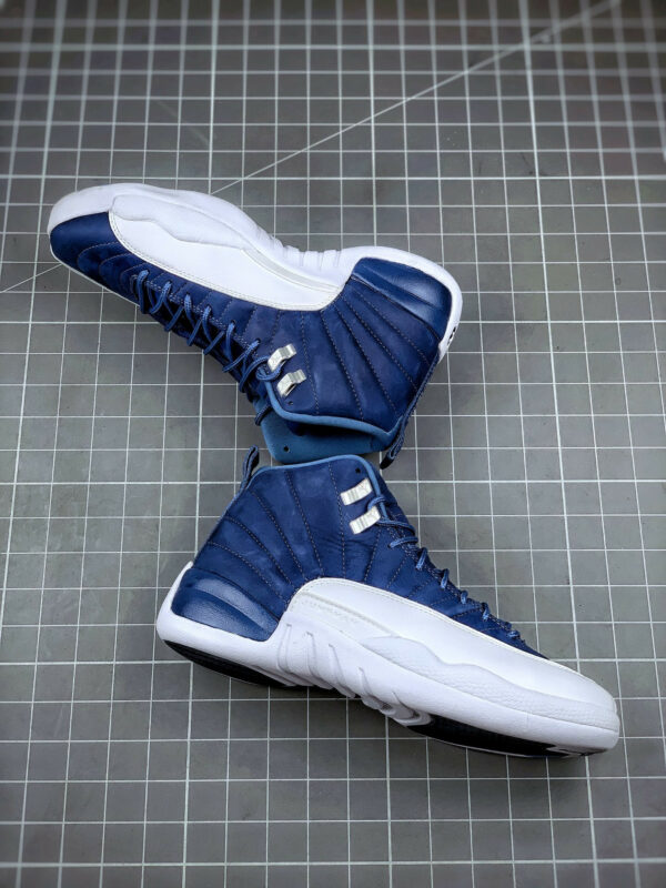 Air Jordan 12 Indigo Stone Blue Legend Blue-Obsidian For Sale