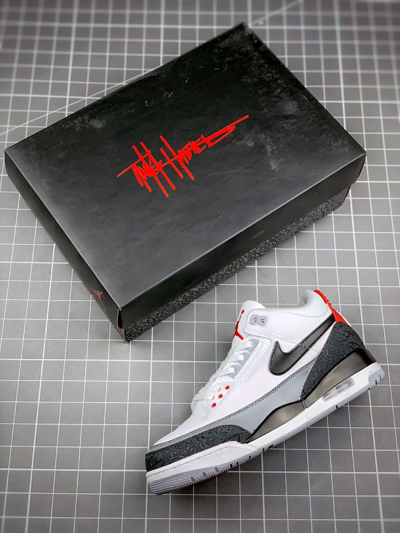 Air Jordan 3 Tinker NRG Fire Red AQ3835-160 For Sale