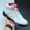 Air Jordan 5 White Fire Red-Black DA1911-102 For Sale