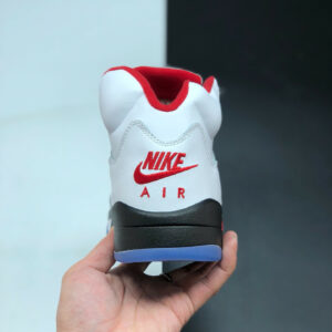 Air Jordan 5 White Fire Red-Black DA1911-102 For Sale