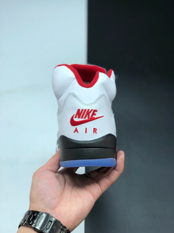 Air Jordan 5 White Fire Red-Black DA1911-102 For Sale