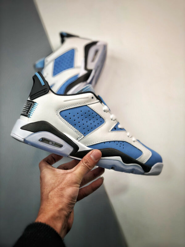 Air Jordan 6 Low White University Blue For Sale