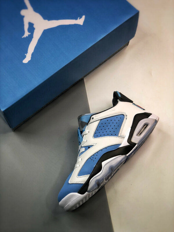 Air Jordan 6 Low White University Blue For Sale