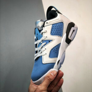 Air Jordan 6 Low White University Blue For Sale