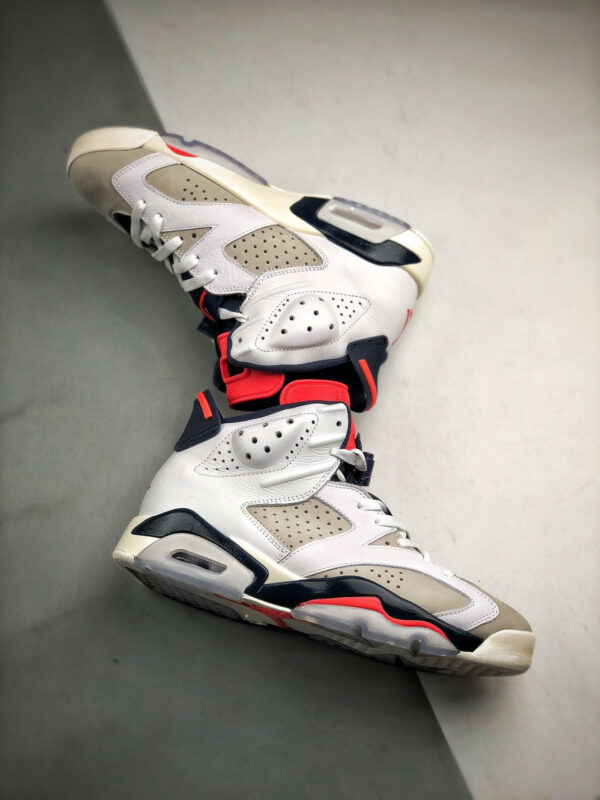 Air Jordan 6 Tinker White Infrared 23-Neutral Grey-Sail For Sale